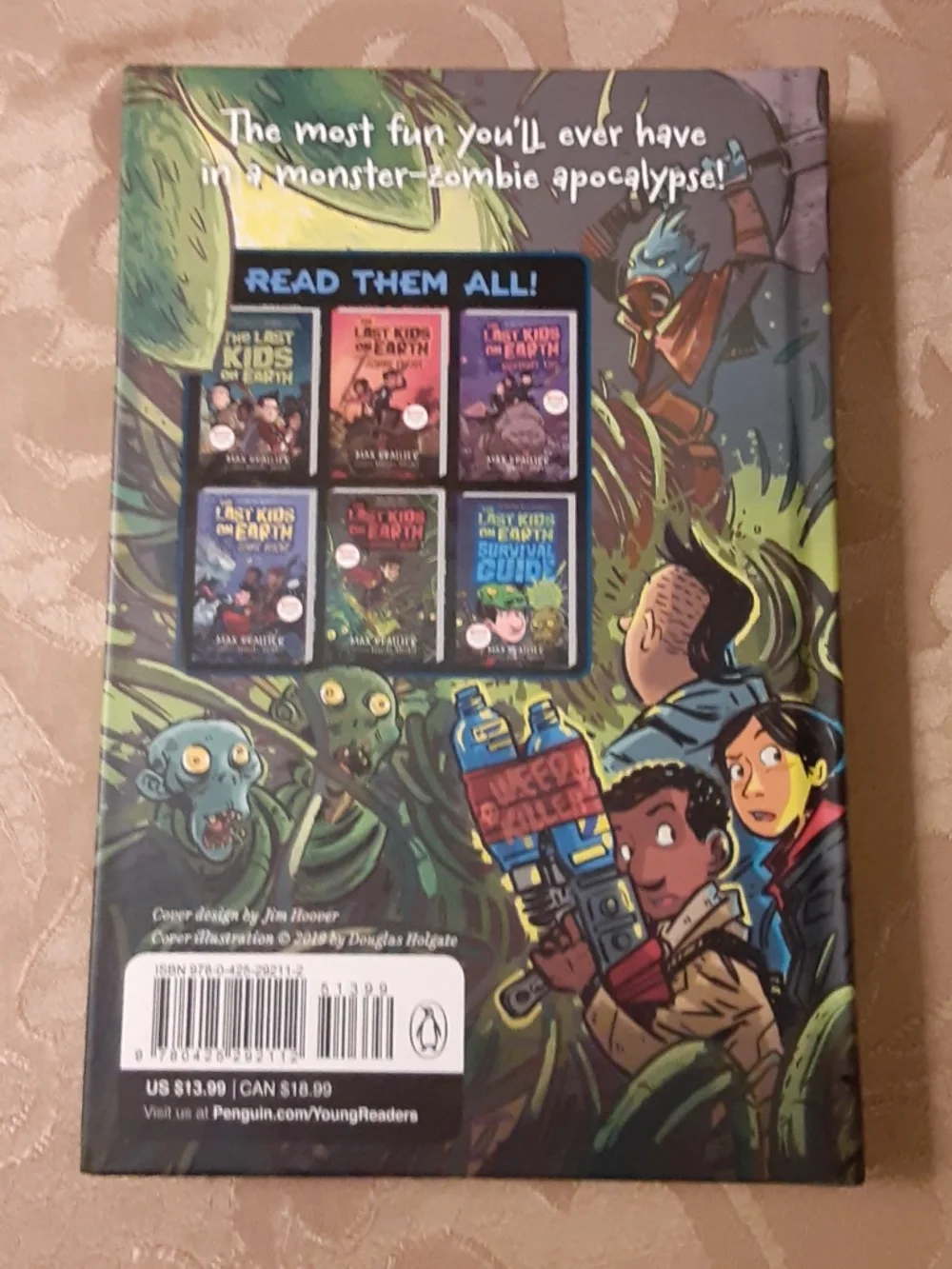 The Last Kid On Earth and the Midnight Blade Hardcover Book